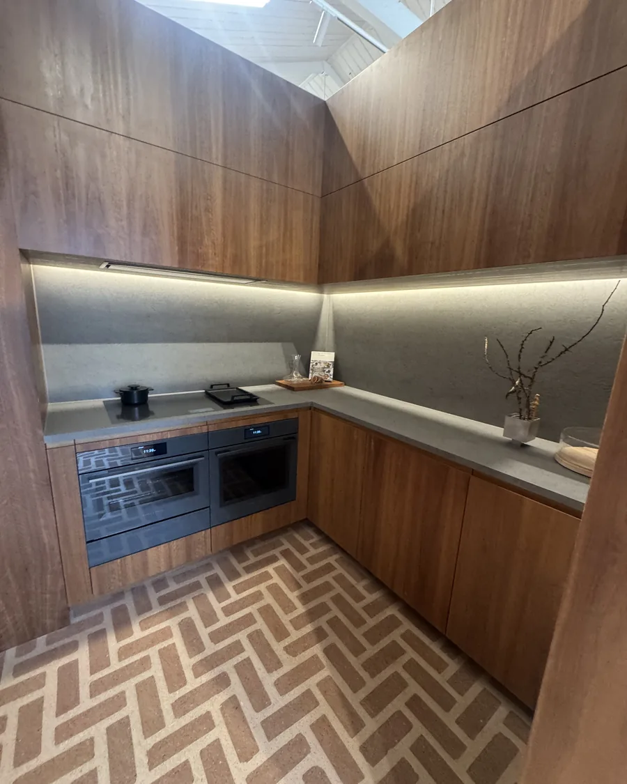 Butler's pantry fit out with concealed LED strip lighting and appliance circuits installed by Bernard Electrics